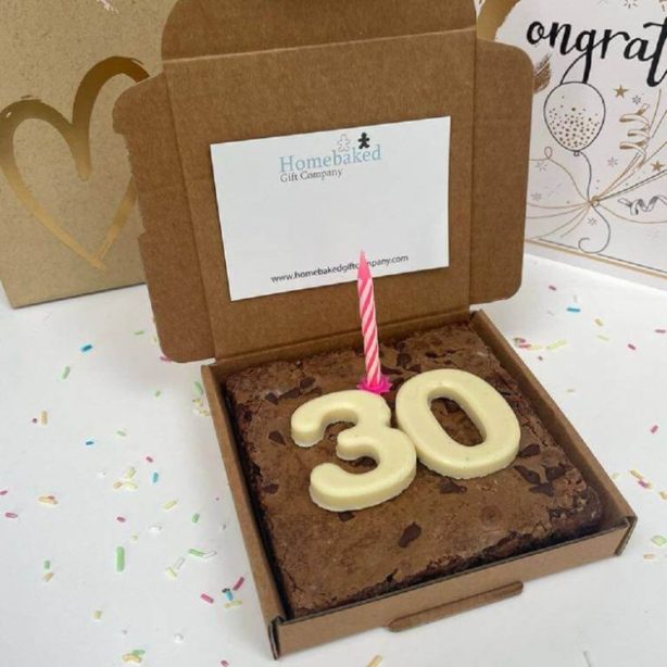 Brownies By Post £7.99 FREE delivery Letterbox friendly!