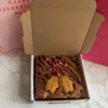 Valentine's Day Gingerbread Men Brownie Letterbox Gift